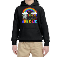 Gender Roles Are Dead Youth Hoodie | Artistshot