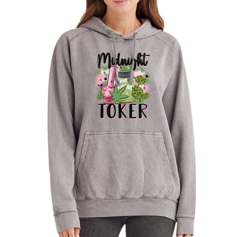 Midnight Toker Vintage Hoodie | Artistshot