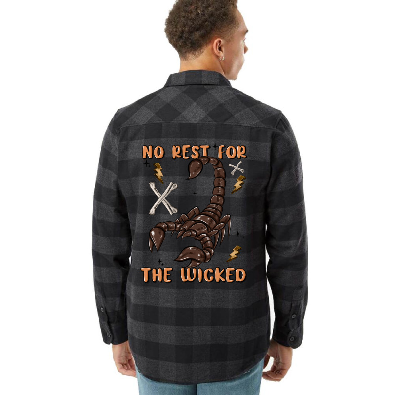 No Rest For The Wicked Flannel Shirt | Artistshot