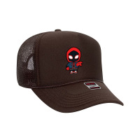 Spider Miles Morales Chibi Foam Trucker Hat | Artistshot