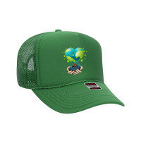 Earth Day 2020 Gifts Ecology Environmental Science Foam Trucker Hat | Artistshot