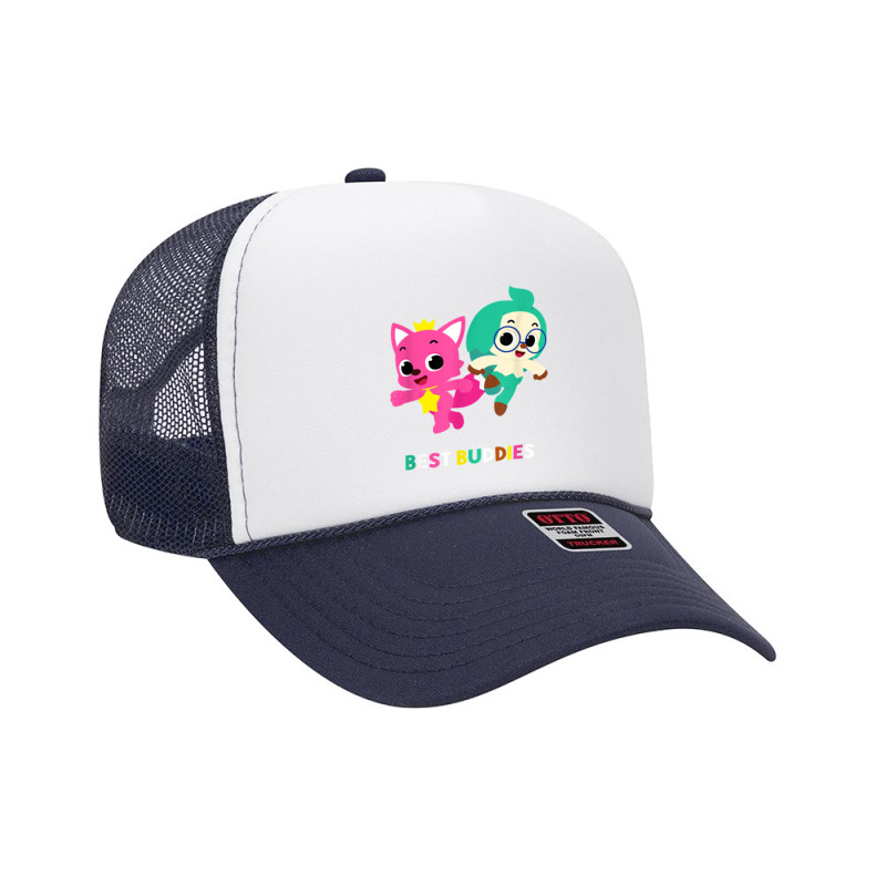 Pinkfong Wonderstar Best Buddies Pinkfong And Hogi T Shirt Foam Trucker Hat by bisonrbbatteg | Artistshot