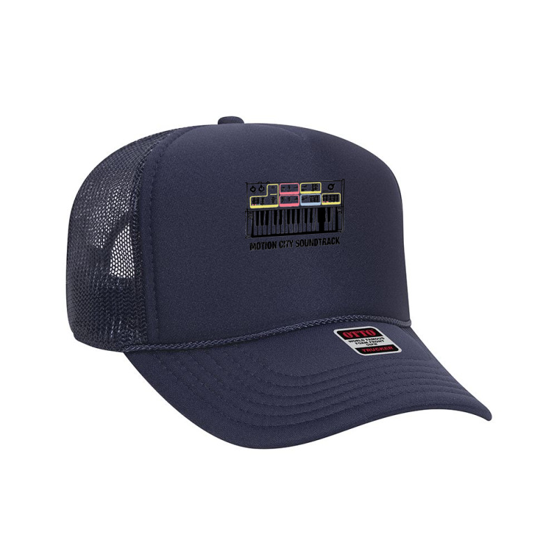 Motion City Soundtrack Merch Synth Foam Trucker Hat | Artistshot