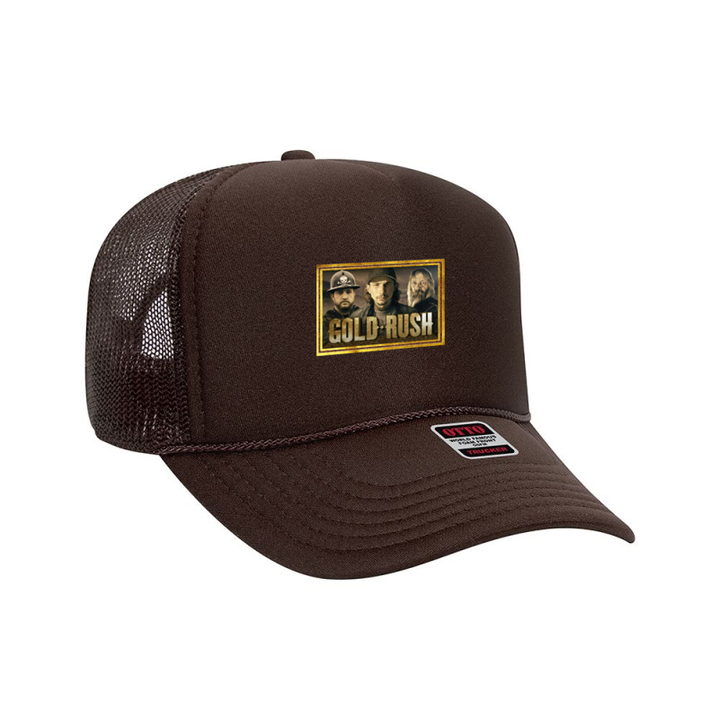 Gold Rush Gold Rush Stars Foam Trucker Hat by CHRISTOPHERMARCUS | Artistshot