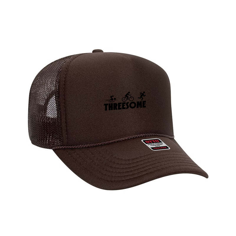 Triathlon (2) Foam Trucker Hat by YAMARIMULERO | Artistshot