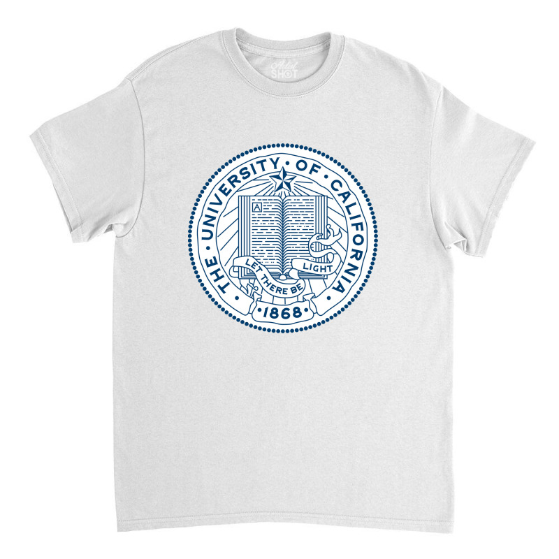 The University Of California Vectorized Classic T-shirt by Suksesan | Artistshot