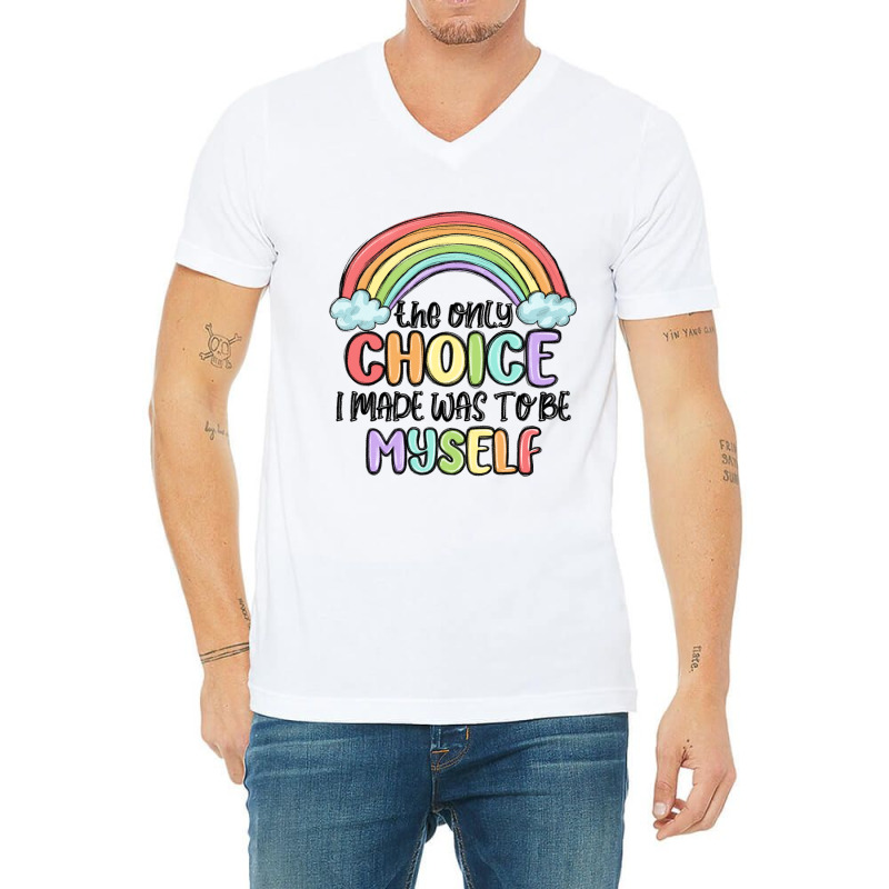 Gay Pride V-neck Tee | Artistshot