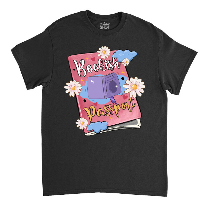 Bookish Passport Classic T-shirt | Artistshot