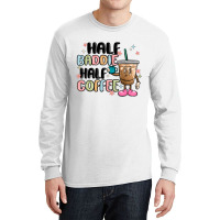 Half Baddie Half Coffee Long Sleeve Shirts | Artistshot