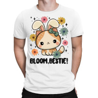 Bloom Bestie Cat T-shirt | Artistshot