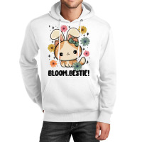 Bloom Bestie Cat Unisex Hoodie | Artistshot