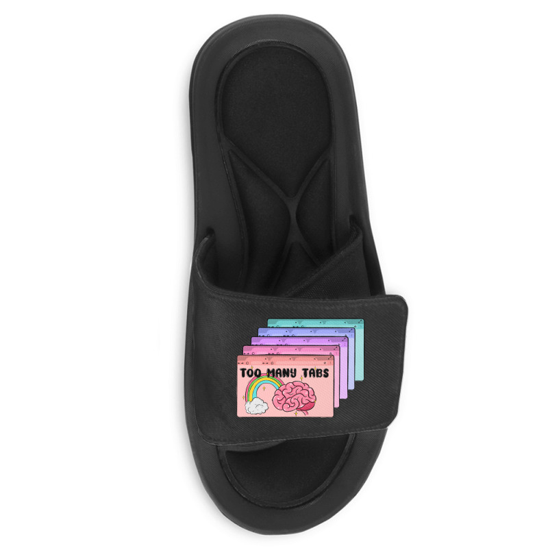 Too Many Tabs Slide Sandal | Artistshot