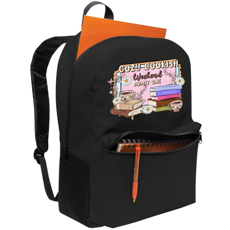 Cozy Bookish Weekend Ticket Backpack | Artistshot