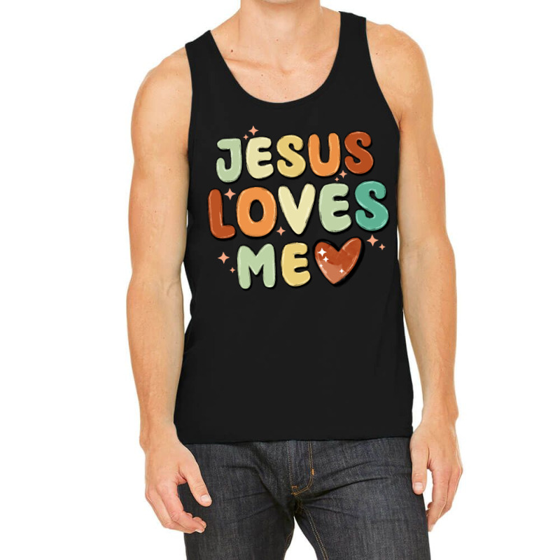 Jesus Loves Me Tank Top | Artistshot