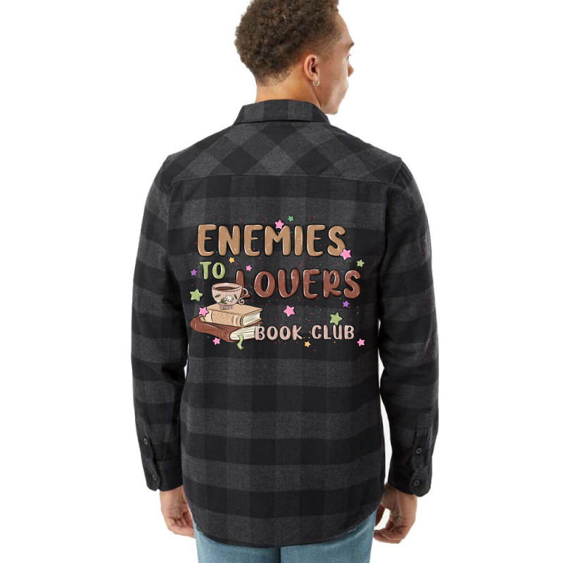 Enemies To Lovers Book Club Flannel Shirt | Artistshot