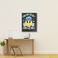 Down Right Amazing Portrait Canvas Print | Artistshot