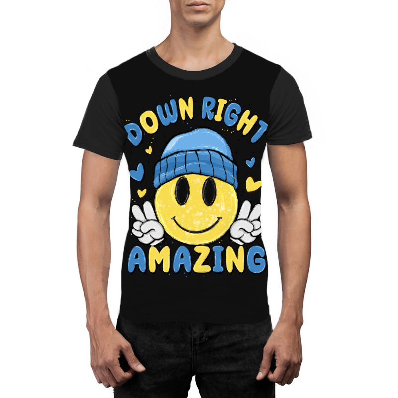 Down Right Amazing Graphic T-shirt | Artistshot