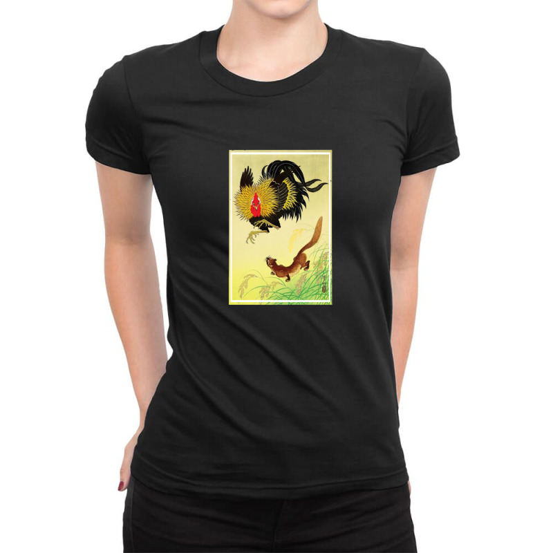 Doguya Jinza Hokaibo Bokon Shimobe Gunsuke 2 By Utagawa Kuniyoshi 9111 Ladies Fitted T-Shirt by fahmi2 | Artistshot