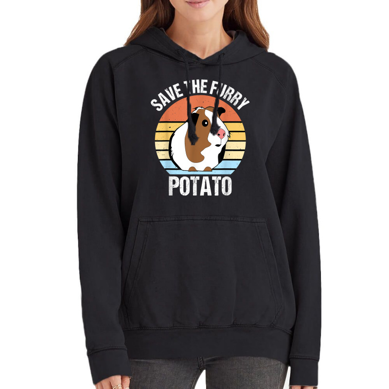 Save The Furry Potato Funny Guinea Pig T Shirt Vintage Hoodie | Artistshot