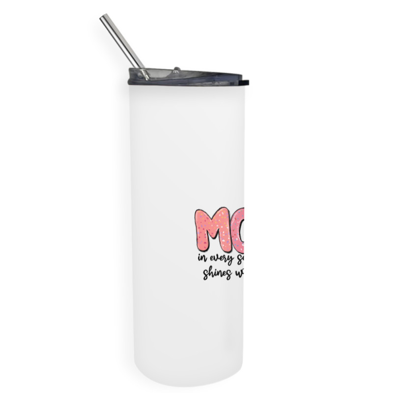 Mom In Every Season, She Shines With Grace Skinny Tumbler | Artistshot