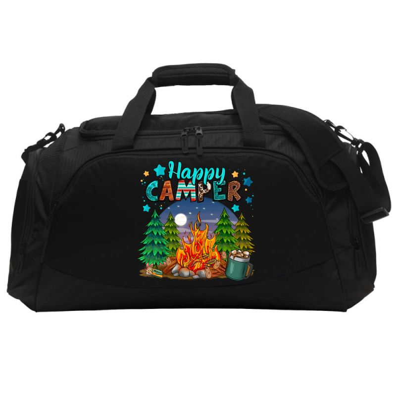 Happy Camper Active Duffel | Artistshot