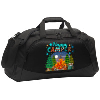 Happy Camper Active Duffel | Artistshot