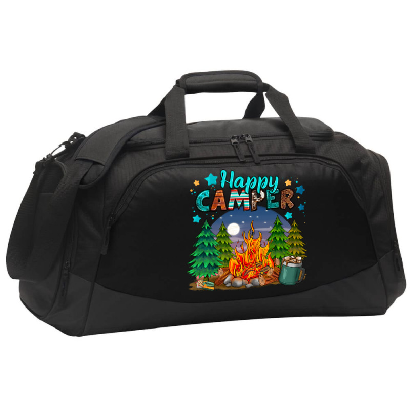 Happy Camper Active Duffel | Artistshot