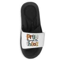 Pray Throthe Chaos Slide Sandal | Artistshot