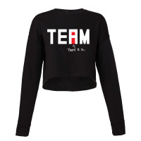 I Found The I In Team Cropped Sweater | Artistshot