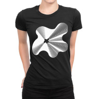 Sacred Geometry T  Shirt Spatial Sacred Mesh Vector Illustration 3 Ladies Fitted T-shirt | Artistshot