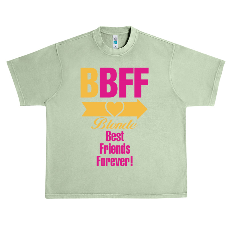 Blonde Best Friend Forever Right Arrow Urban Heavy T-shirt | Artistshot