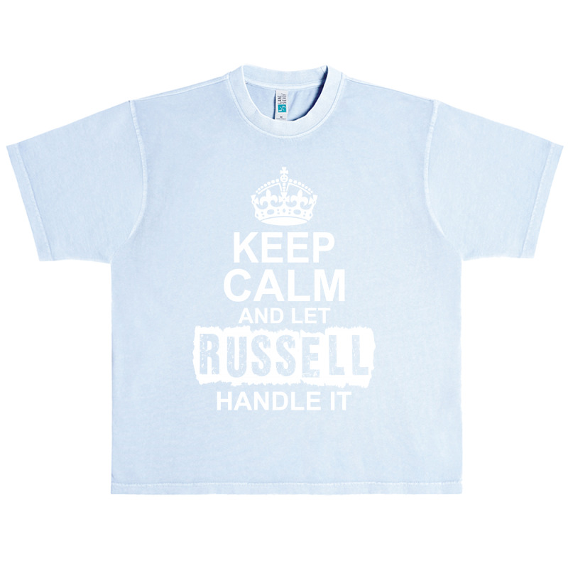 Keep Calm And Let Russell Handle It Urban Heavy T-shirt by tshiart | Artistshot