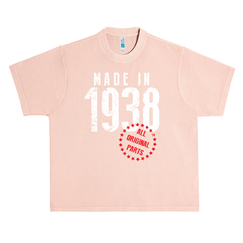 Made In 1938 All Original Part Urban Heavy T-shirt | Artistshot