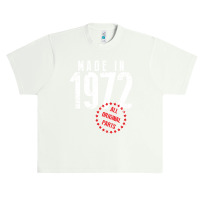 Made In 1972 All Original Parts Urban Heavy T-shirt | Artistshot