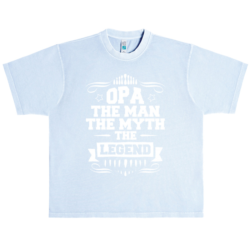 Opa The Man The Myth The Legend Urban Heavy T-shirt | Artistshot