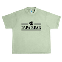 Papa Bear Urban Heavy T-shirt | Artistshot