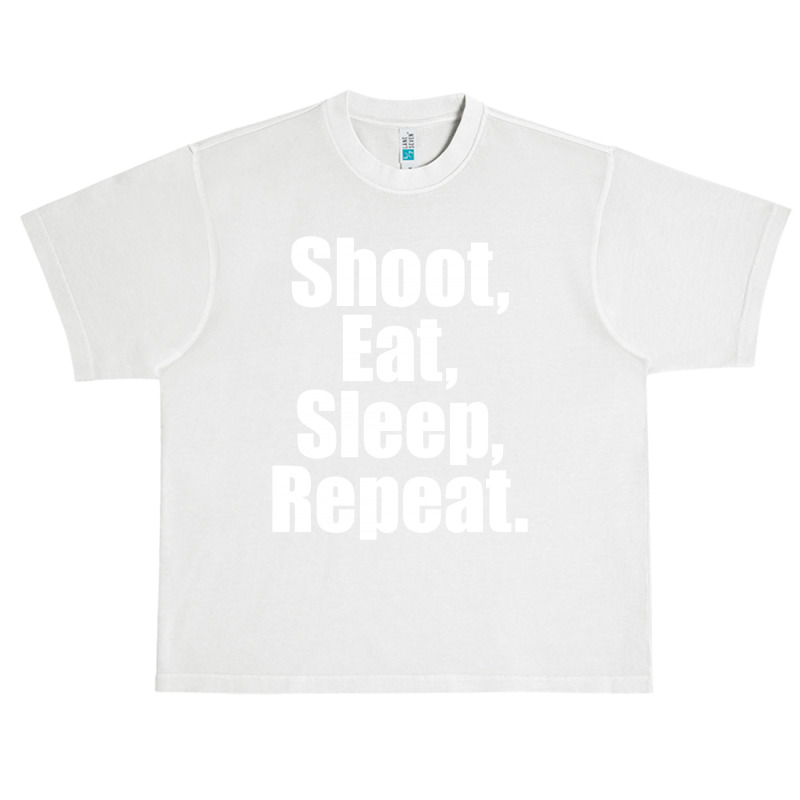 Eat Sleep Shoot Repeat Urban Heavy T-shirt | Artistshot