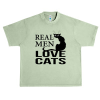 Real Men Love Cats Urban Heavy T-shirt | Artistshot