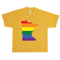 Minnesota Rainbow Flag Urban Heavy T-shirt | Artistshot