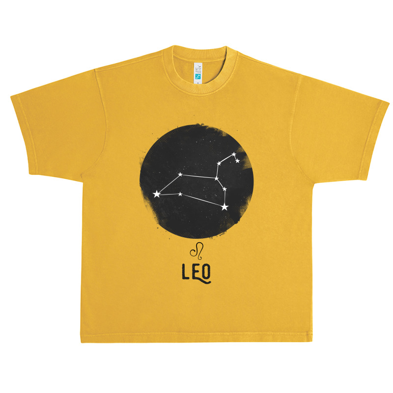 Minimal Leo Zodiac Sign Urban Heavy T-shirt | Artistshot