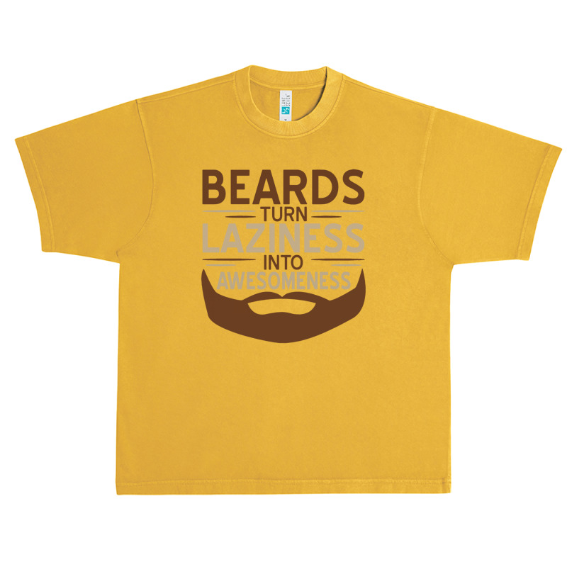 Beards Laziness Urban Heavy T-shirt | Artistshot