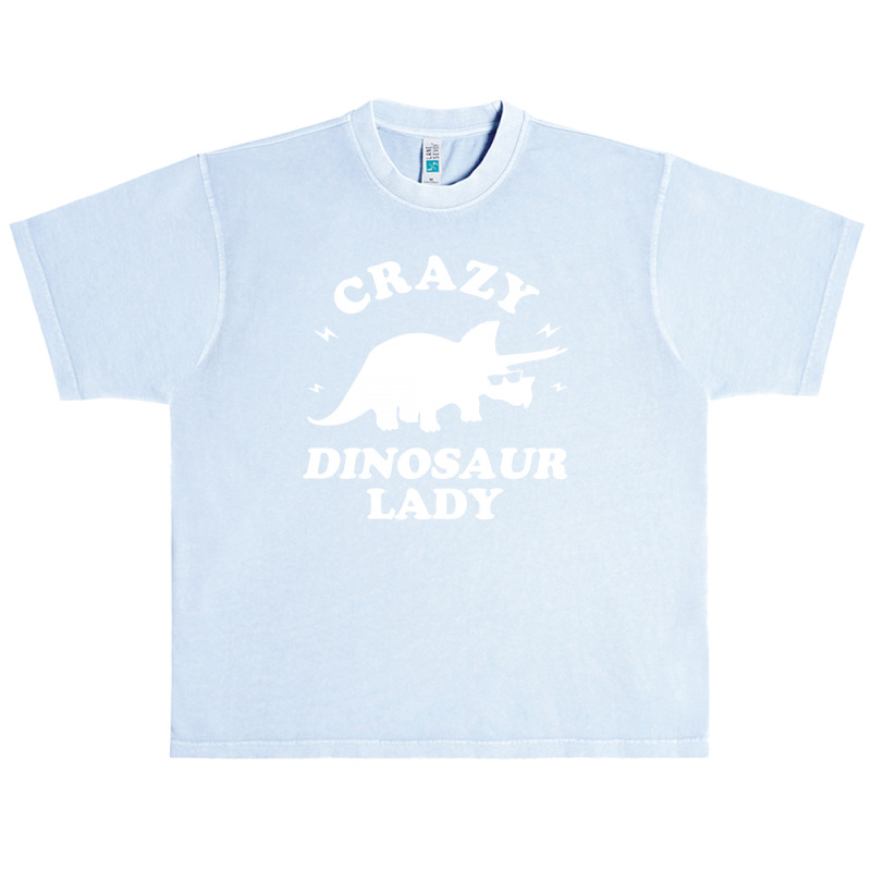 Crazy Dinosaur Lady Urban Heavy T-shirt | Artistshot