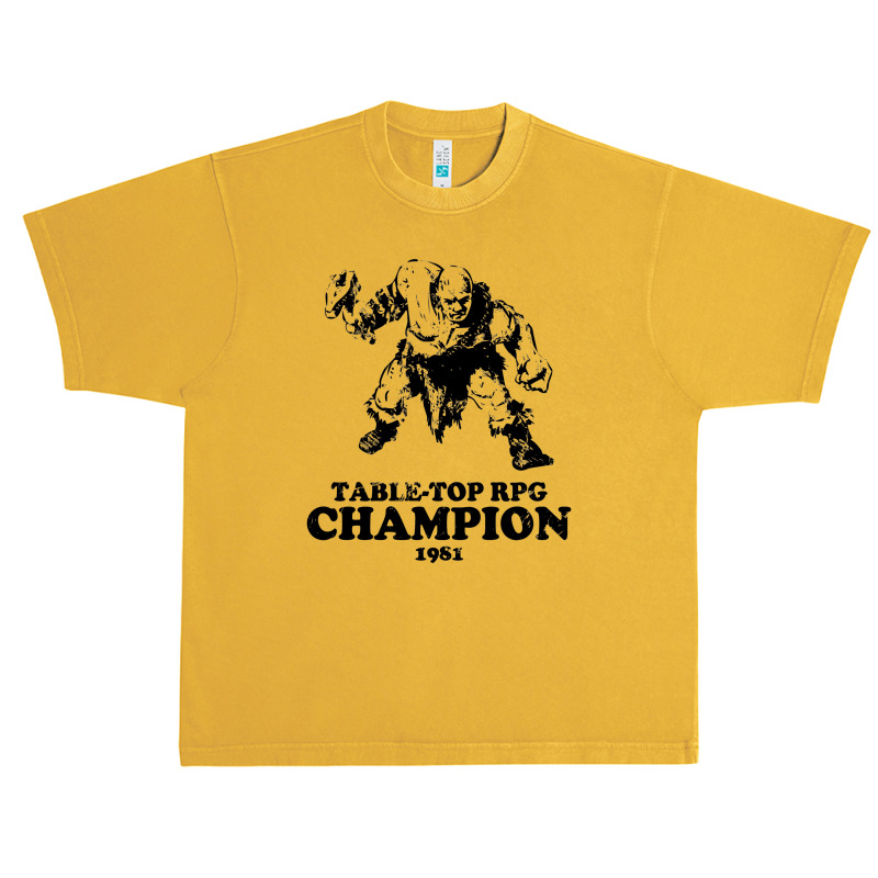 Table Top Rpg Champion 1981 Urban Heavy T-shirt | Artistshot