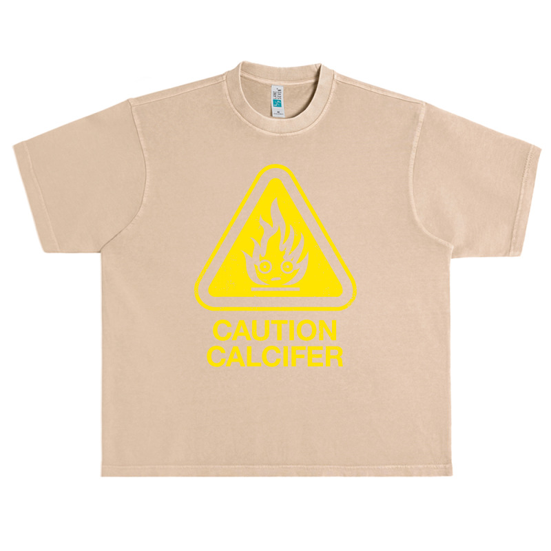 Caution Calcifer Urban Heavy T-shirt | Artistshot