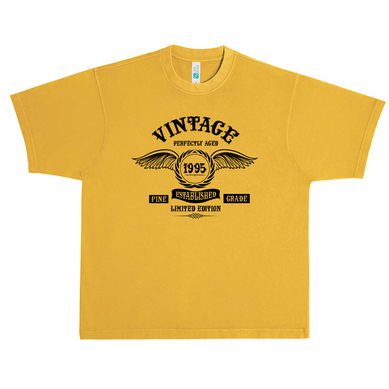 Vintage Perfectly Aged 1995 Urban Heavy T-shirt by SabriAcar | Artistshot