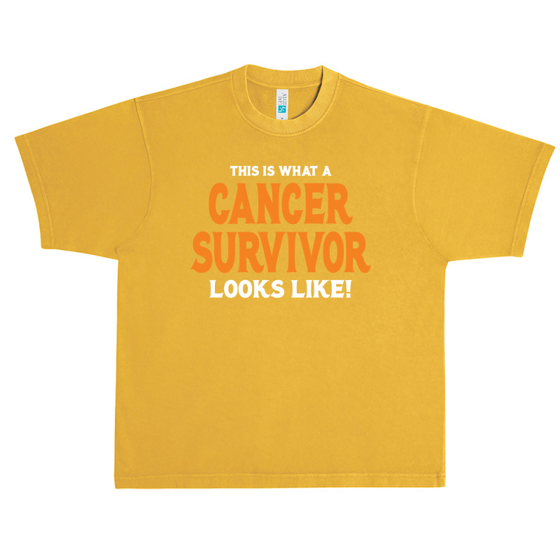 This Is What A Skin Cancer Survivor Looks Like Urban Heavy T-shirt | Artistshot