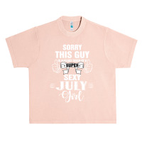 Sorry This Guy Is Already Taken By A Super Sexy  July Girl Urban Heavy T-shirt | Artistshot