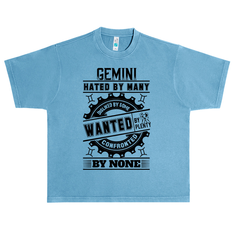 Gemini Hated By Many Wanted By Plenty Urban Heavy T-shirt by SabriAcar | Artistshot