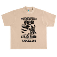 Being A Veteran Is An Honor But A Grandfather Is Priceless Urban Heavy T-shirt | Artistshot