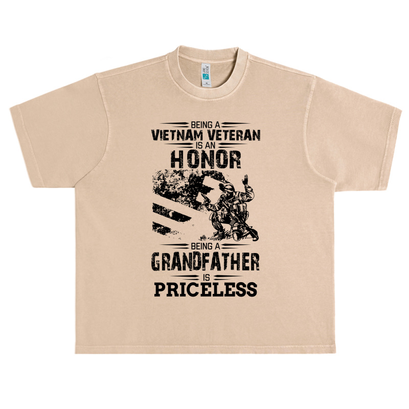 Being A Veteran Is An Honor But A Grandfather Is Priceless Urban Heavy T-shirt | Artistshot